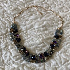 Elegant Multicolor Collar Statement Necklace